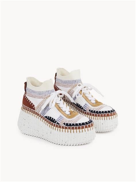 chloe nama sneaker|chloe nama wedge sneakers.